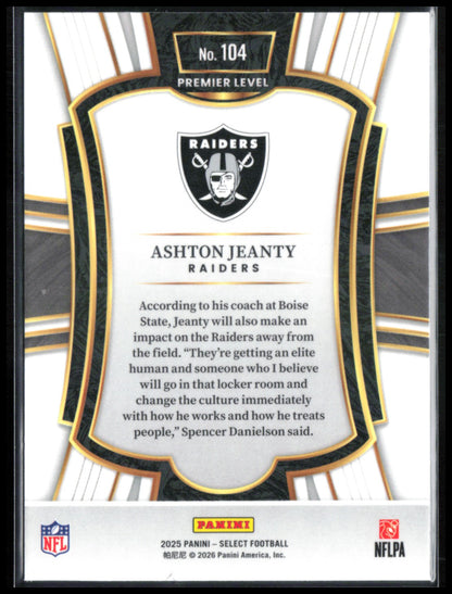Ashton Jeanty RC