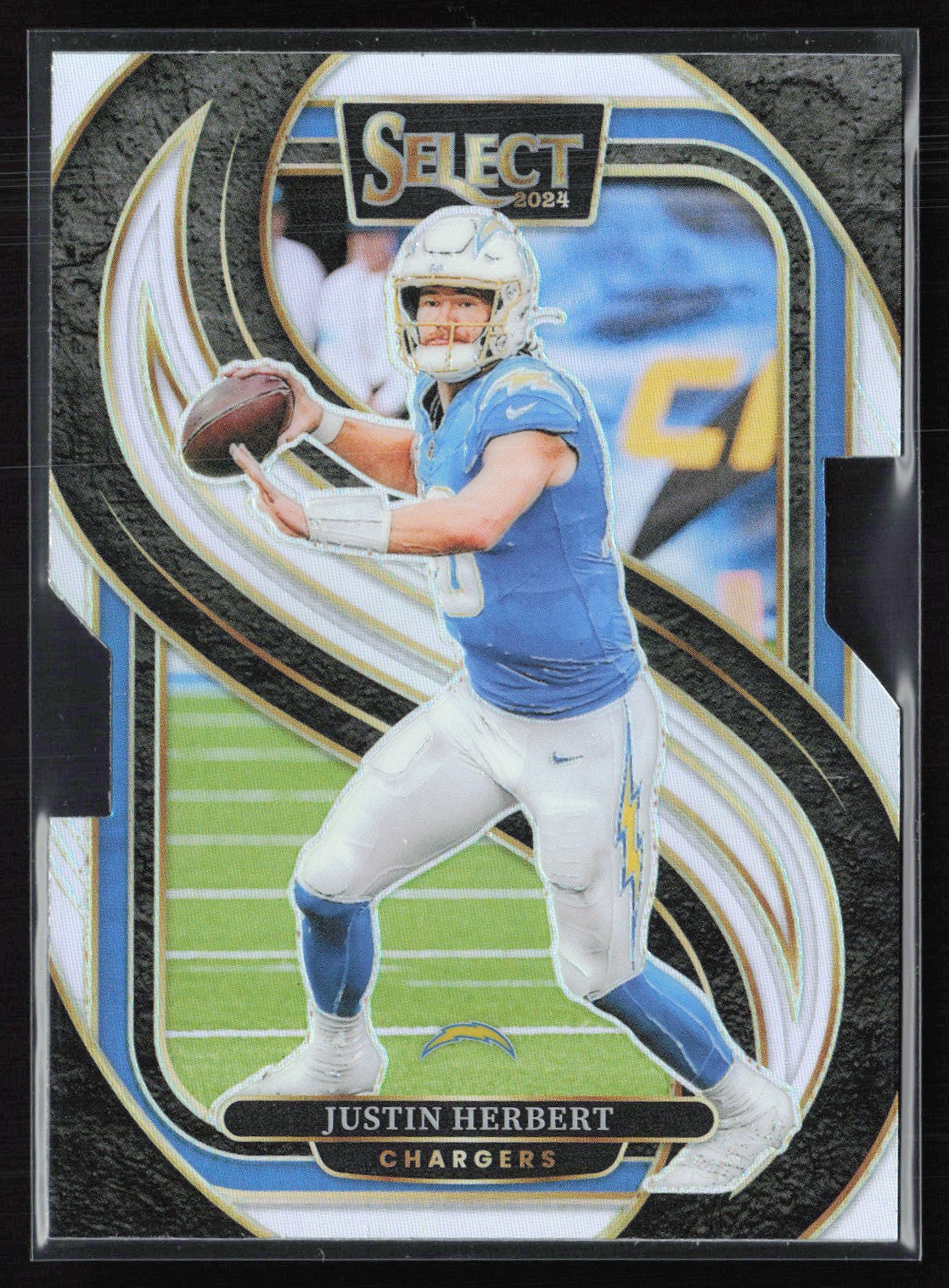 Justin Herbert Silver Die-Cut