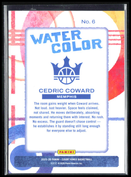 Cedric Coward RC Water Color