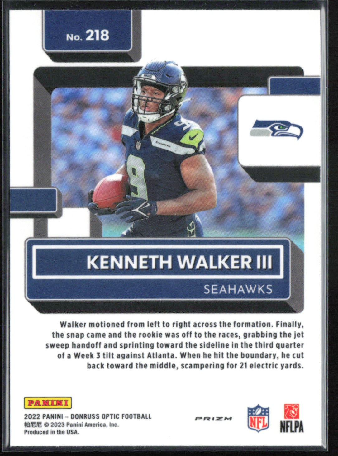 Kenneth Walker III RC Pink Holo