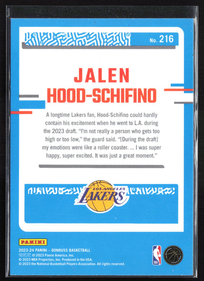 Jalen Hood-Schifino RC Green Laser