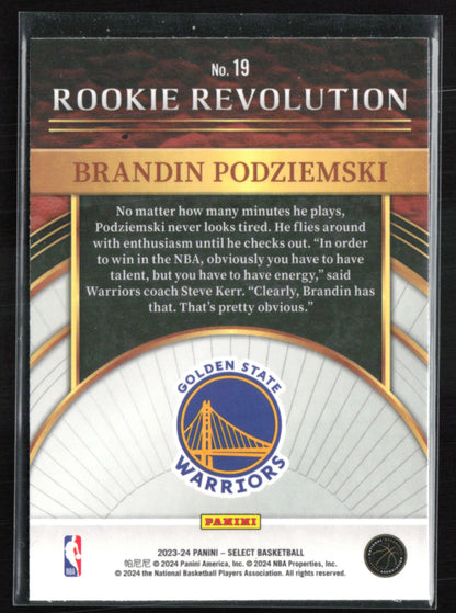 Brandin Podziemski RC