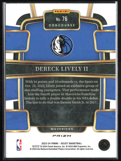 Dereck Lively II RC Orange Flash Concourse