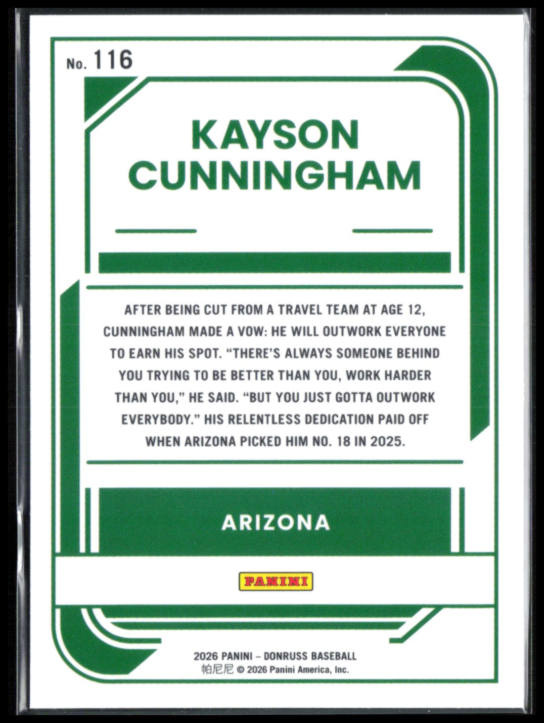 Kayson Cunningham Rated Prospect