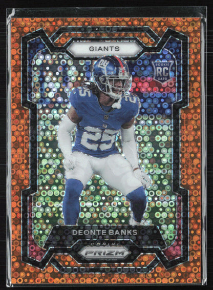 Deonte Banks RC Orange Disco