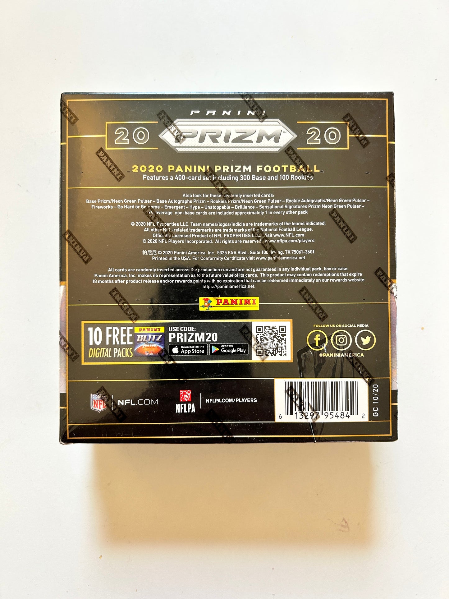2020 Panini Prizm Football Mega Box Factory Sealed (Walmart)
