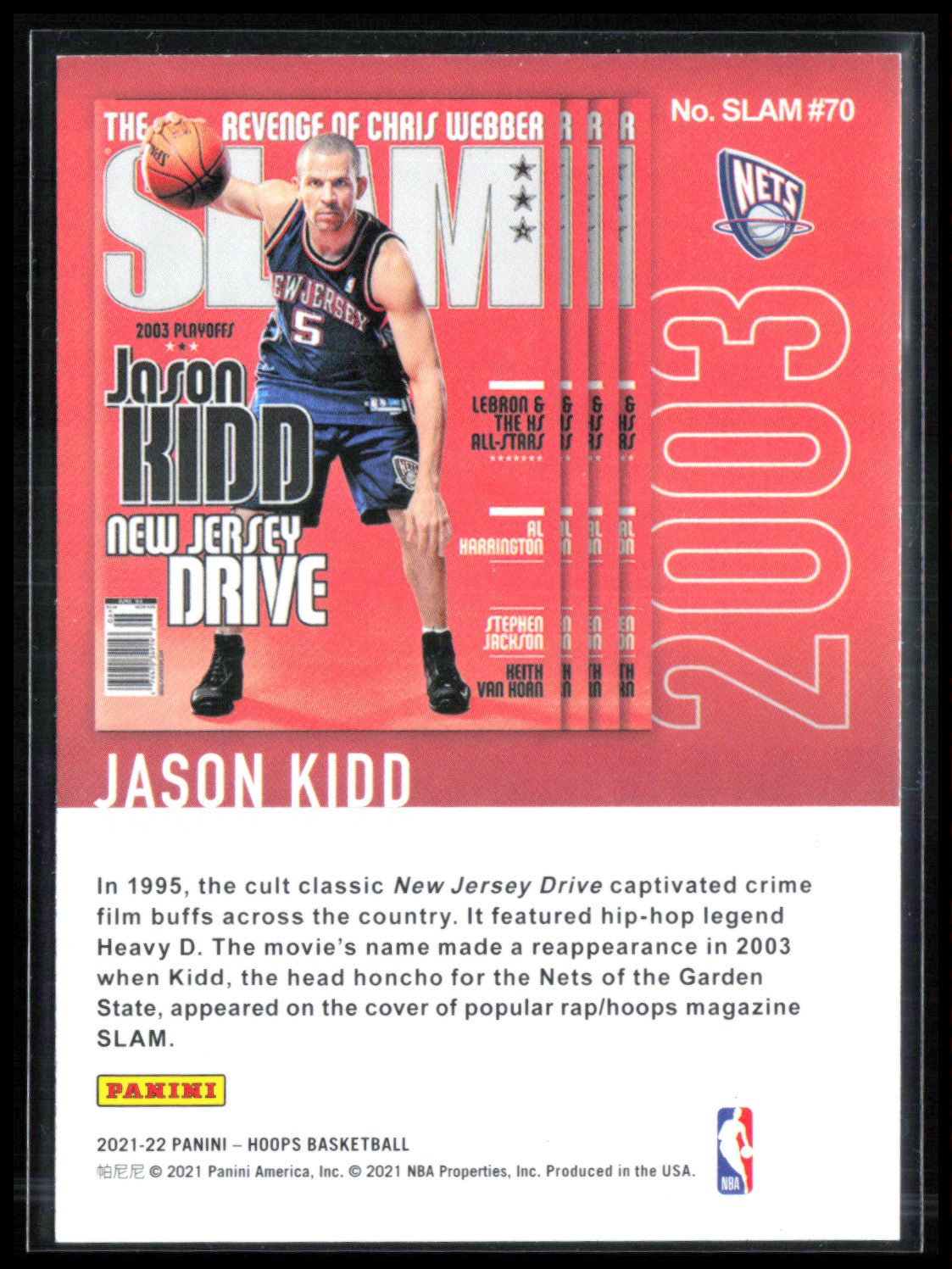 Jason Kidd SLAM