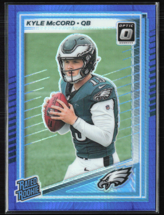 Kyle McCord RC Blue Hyper