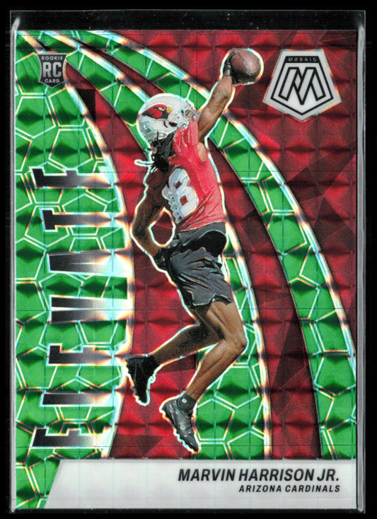 Marvin Harrison Jr. RC Green Mosaic