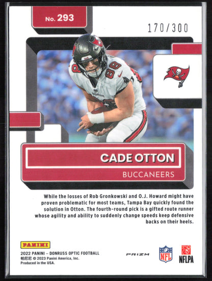 Cade Otton RC Silver Wave /300