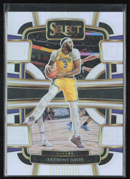 Anthony Davis Silver Prizm