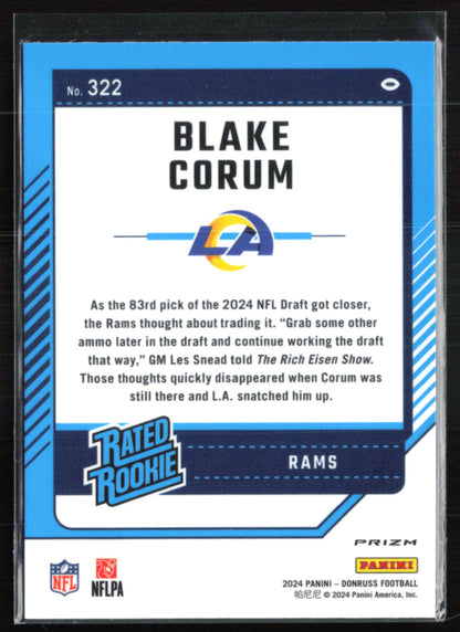 Blake Corum RC Holo
