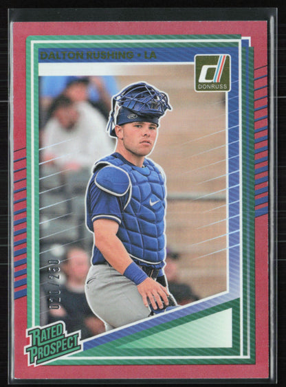 Dalton Rushing Prospect /250 Red