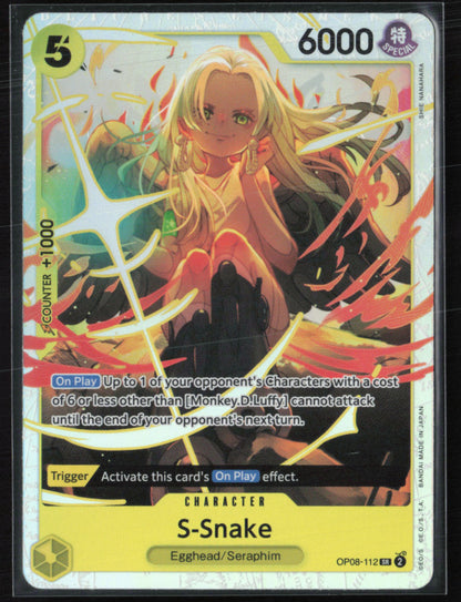 S-Snake Two Legends Super Rare (One Piece)