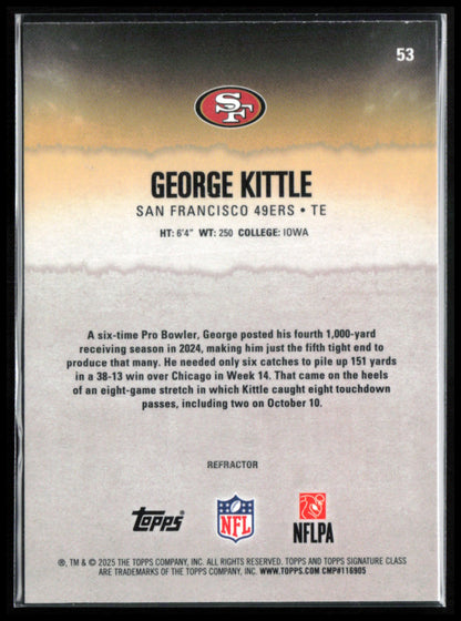George Kittle Refractor