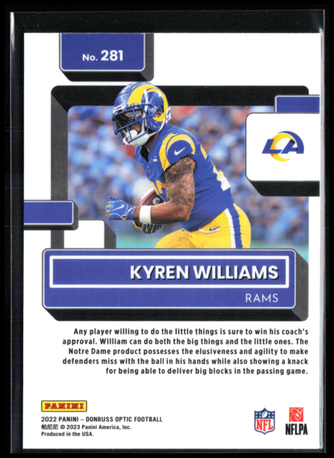 Kyren Williams RC