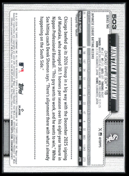 Munetaka Murakami RC