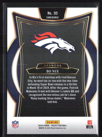 Bo Nix RC Concourse