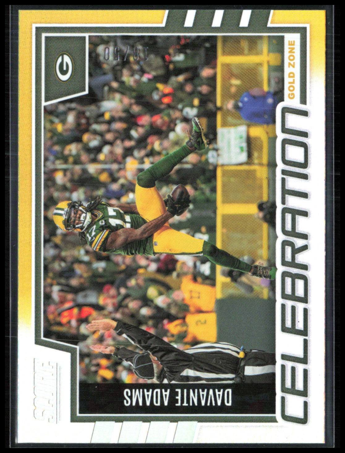 Davante Adams /50 Celebration