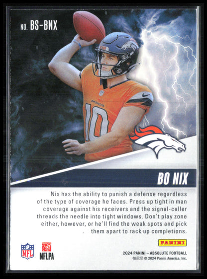 Bo Nix RC By Storm