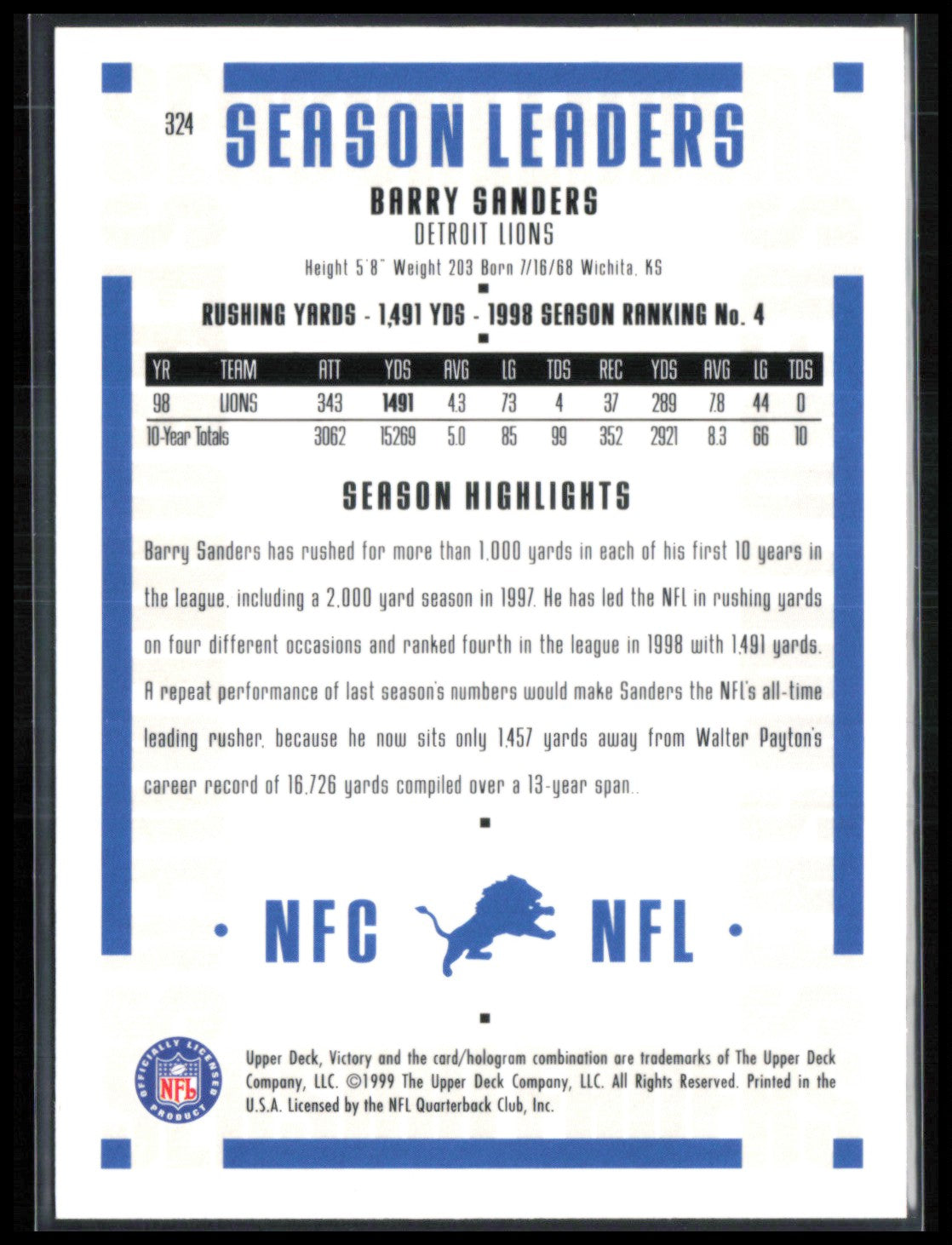 Barry Sanders
