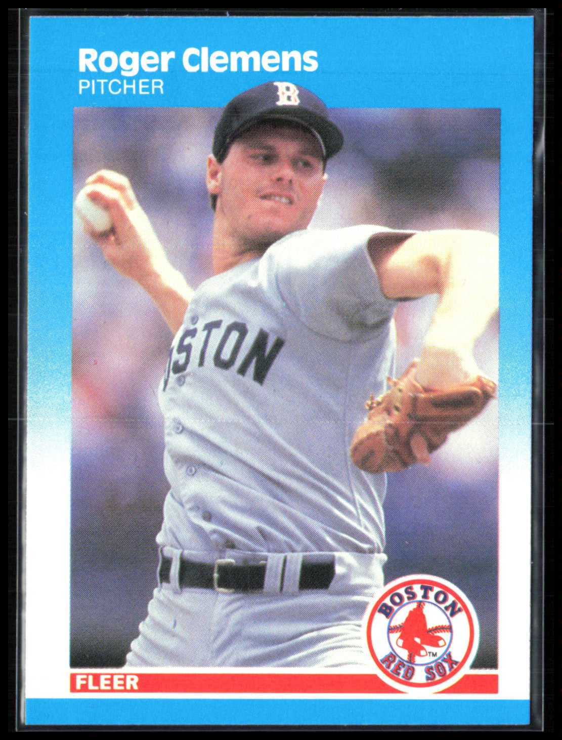 Roger Clemens 1987 Fleer