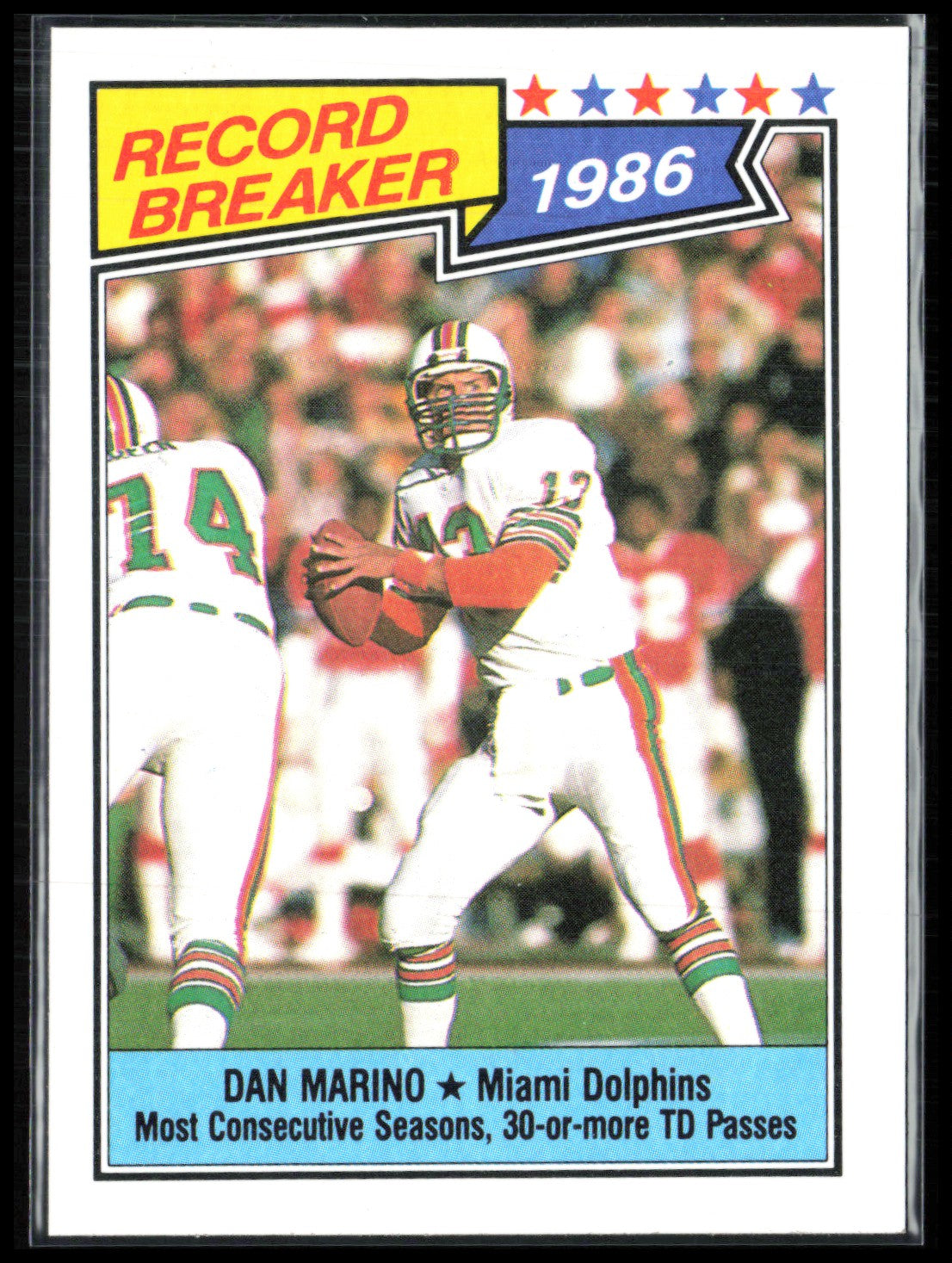 Dan Marino 1987 Topps
