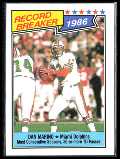 Dan Marino 1987 Topps