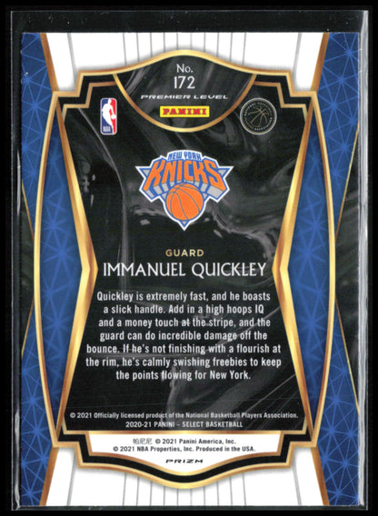 Immanuel Quickley RC Tri-Color Shimmer