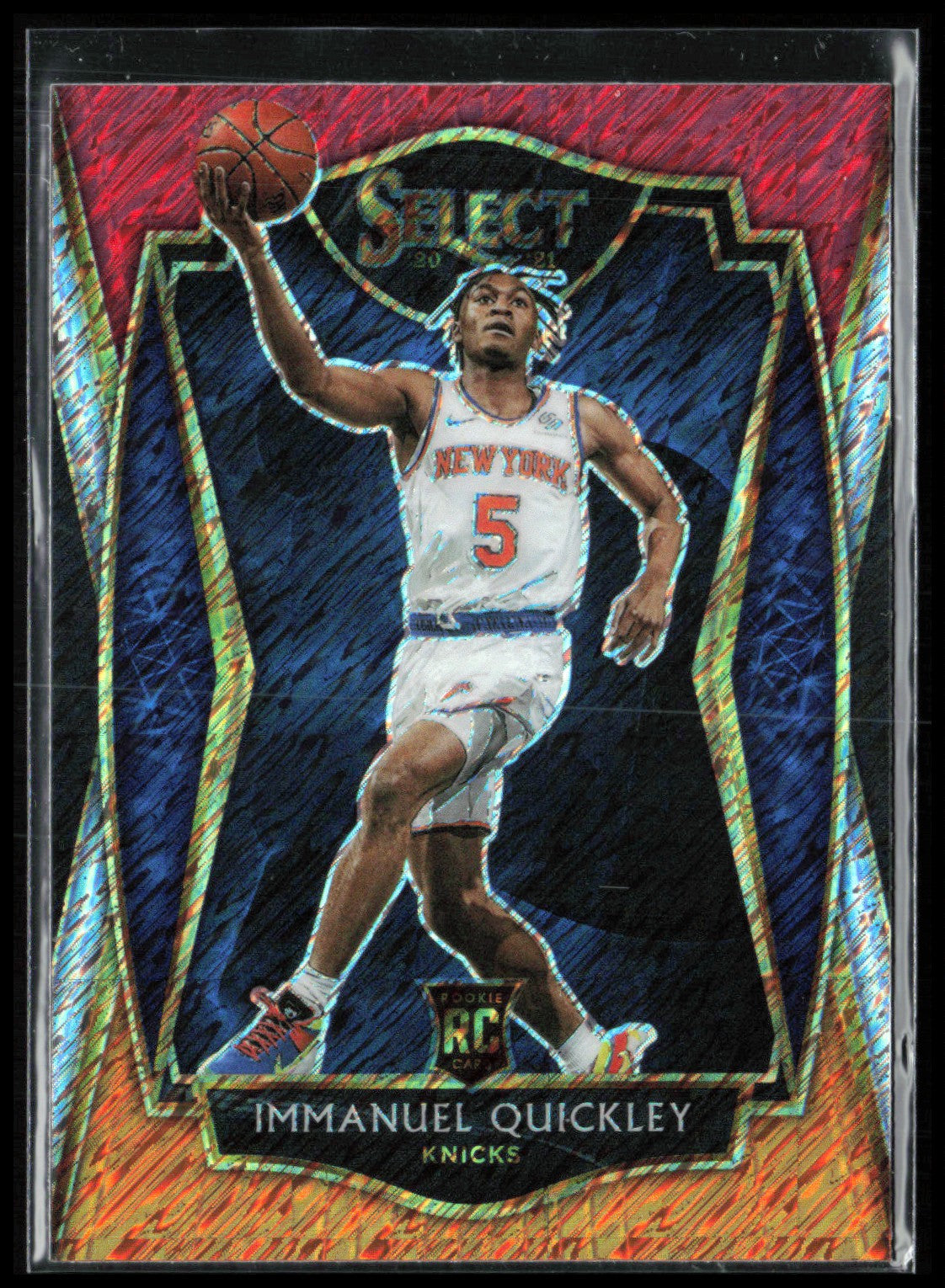 Immanuel Quickley RC Tri-Color Shimmer