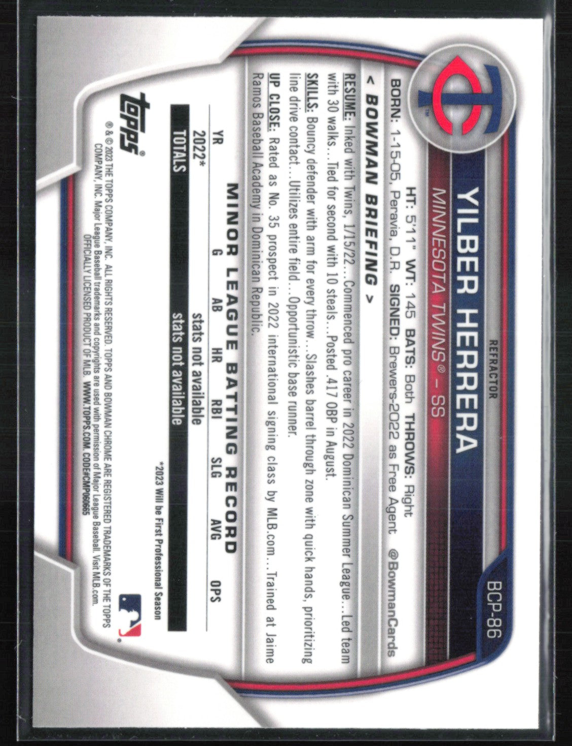Yilber Herrera 1st Bowman Lunar Green