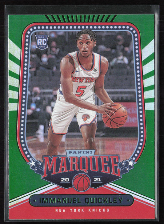 Immanuel Quickley RC Green