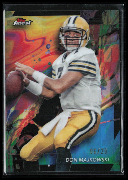 Don Majkowski Oil Spill Refractor /20 2024 Topps Finest