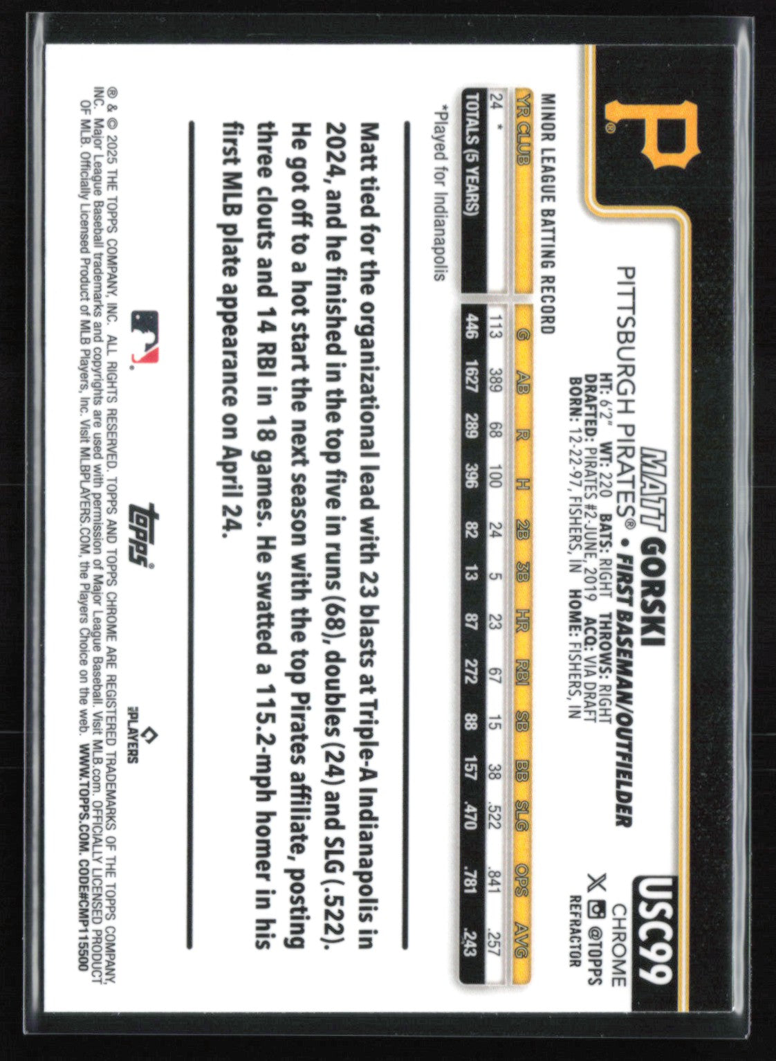 Matt Gorski RC Refractor