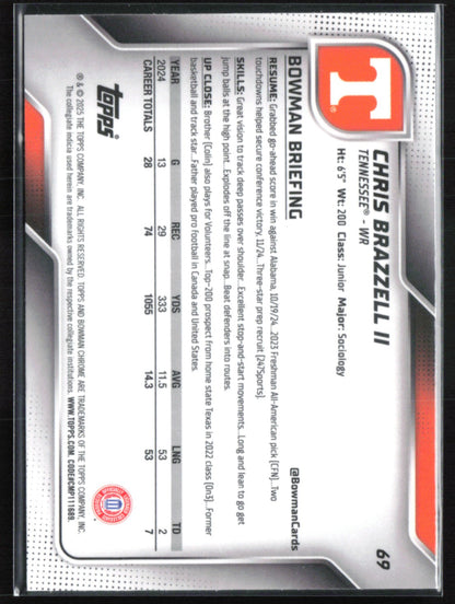 Chris Brazzell II 1st Bowman