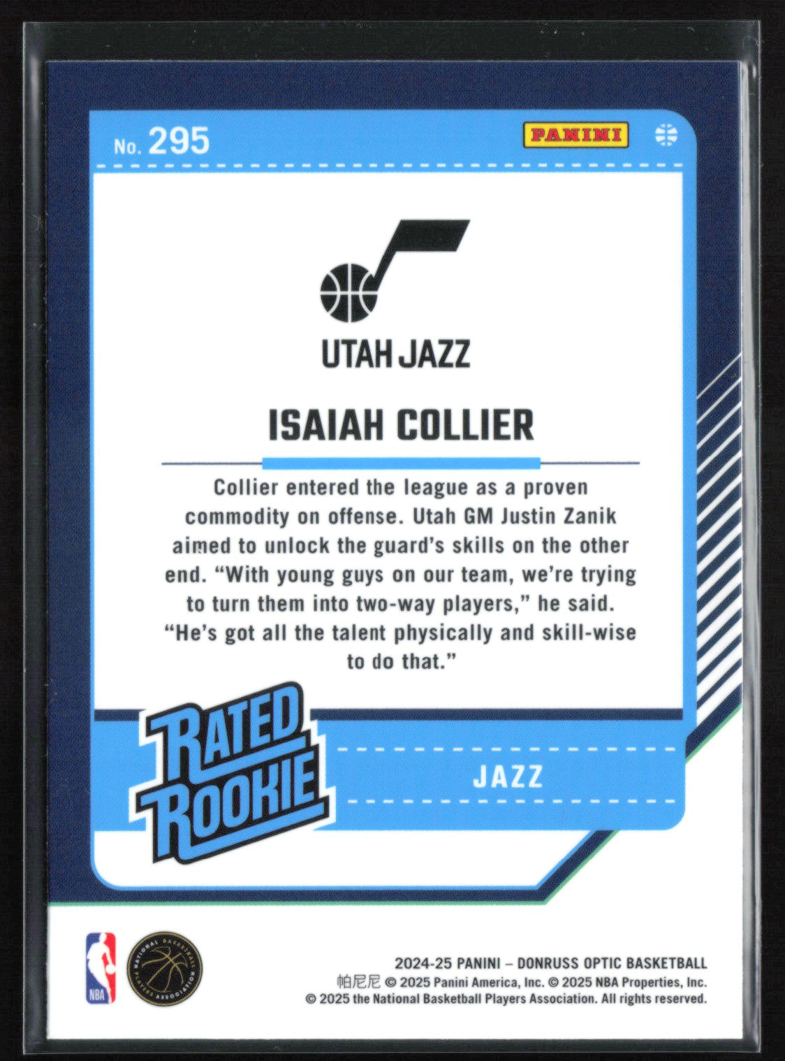 Isaiah Collier RC