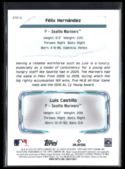 Felix Hernandez/ Luis Castillo