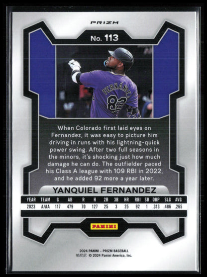 Yanquiel Fernandez Red Ice