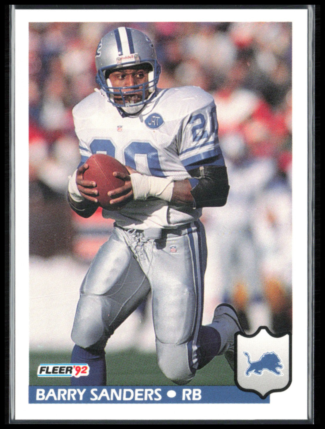 Barry Sanders 1992 Fleer