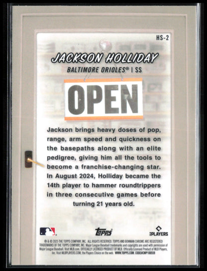 Jackson Holliday Hobby Stars