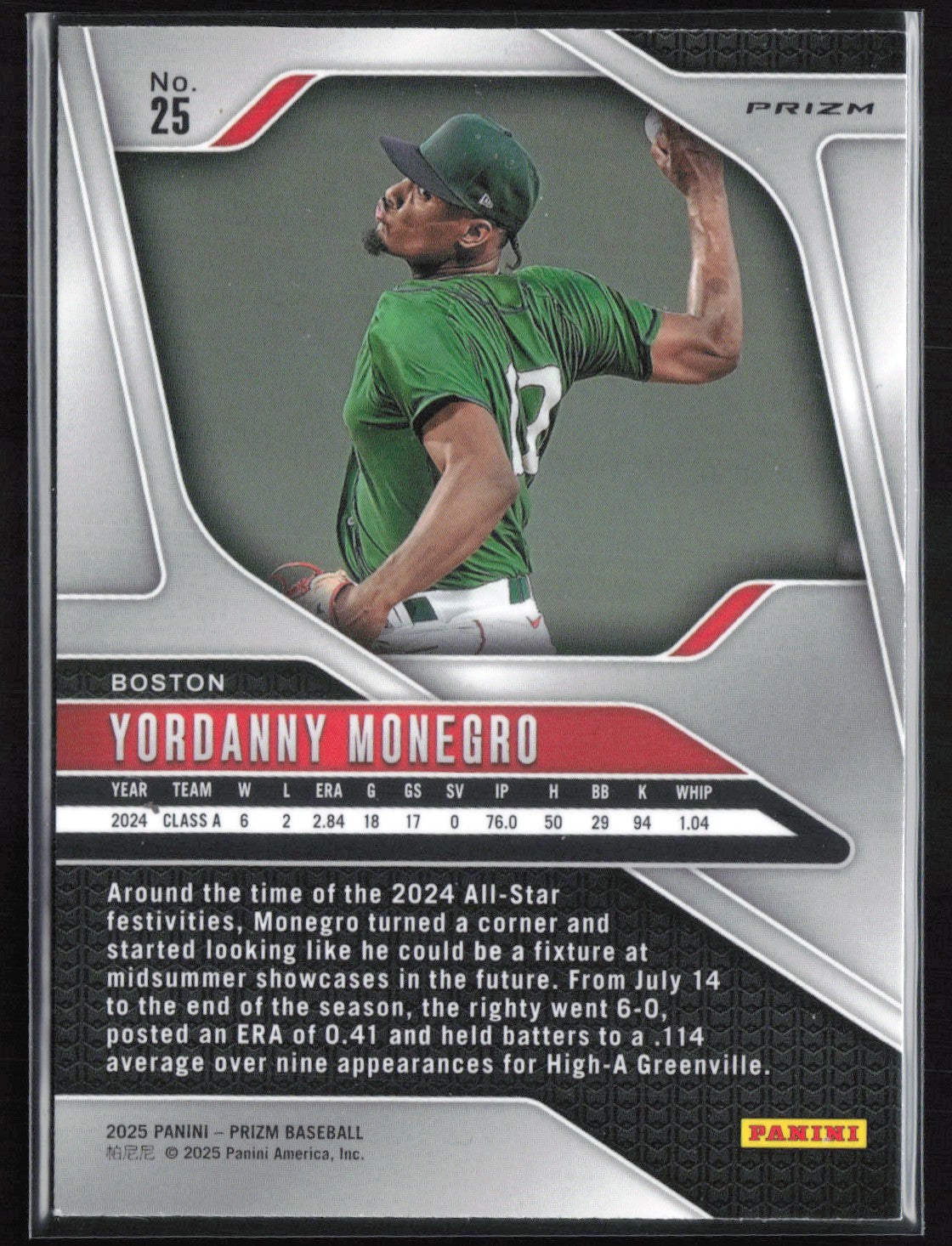 Yordanny Monegro Blue Ice