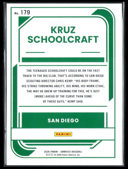 Kruz Schoolcraft Rated Prospect Rocket Emoji