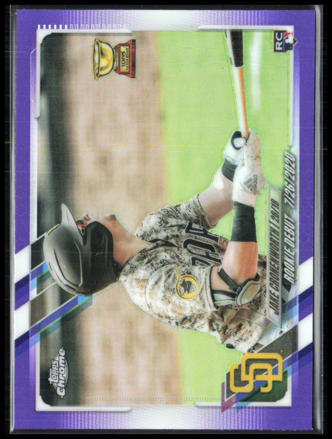 Jake Cronenworth RC Purple