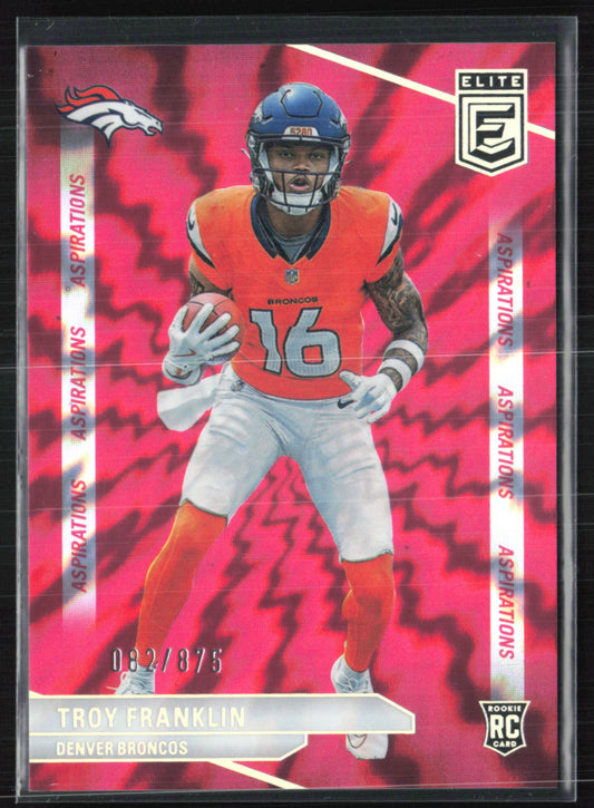 Troy Franklin RC Red /875
