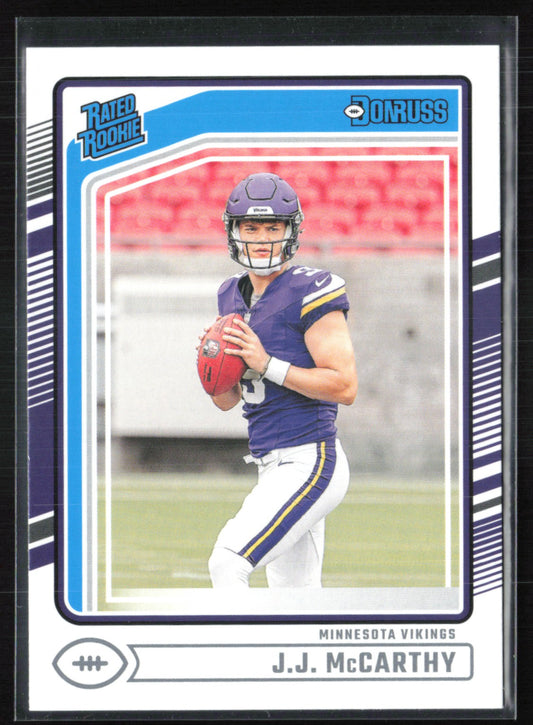 J.J. McCarthy RC Rated Rookie