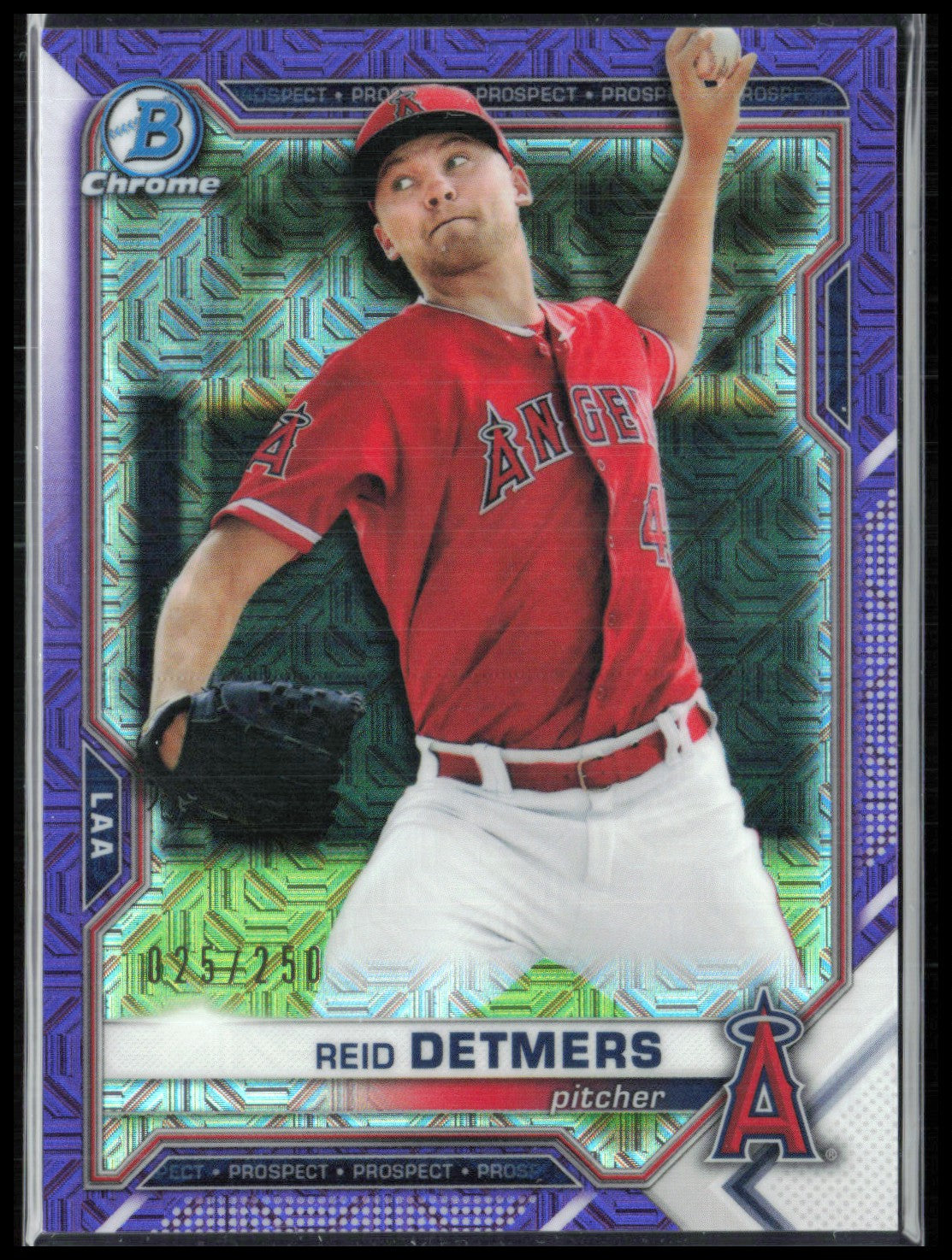 Reid Detmers Purple Mojo /250