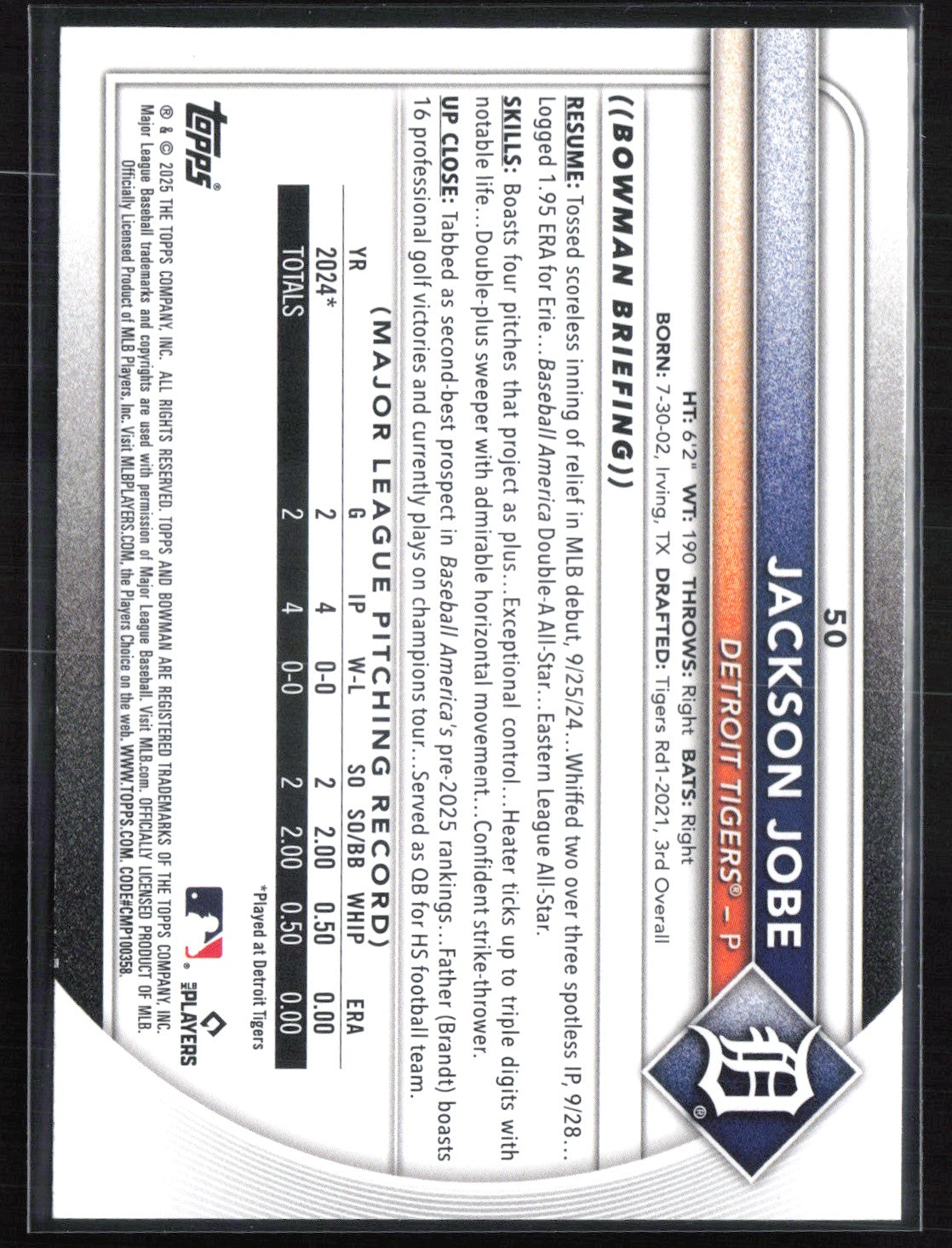 Jackson Jobe RC