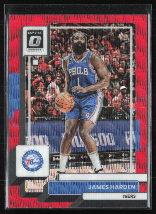 James Harden Red Wave