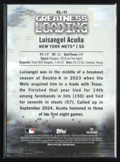 Luisangel Acuna RC