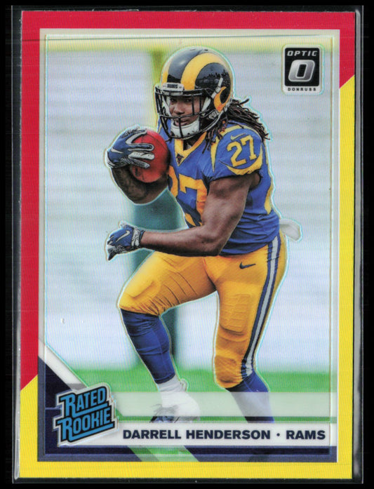 Darrell Henderson RC Red Yellow